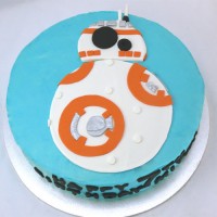Star Wars Cake - BB-8